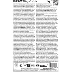 MyProtein Impact whey protein 2.2lbs